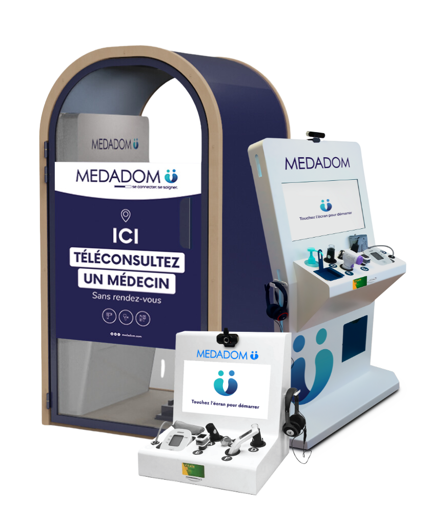 3 dispositifs MEDADOM disponibles en pharmacie partout en France.