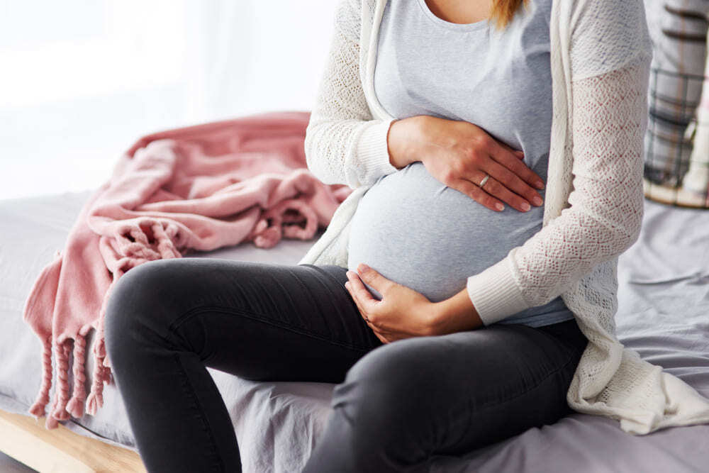 Femme enceinte touché plus ou moins par le covid pendant sa grossesse