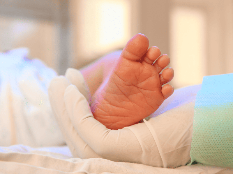 Dépistage à la naissance de l’amyotrophie spinale d'un nouveau-né.