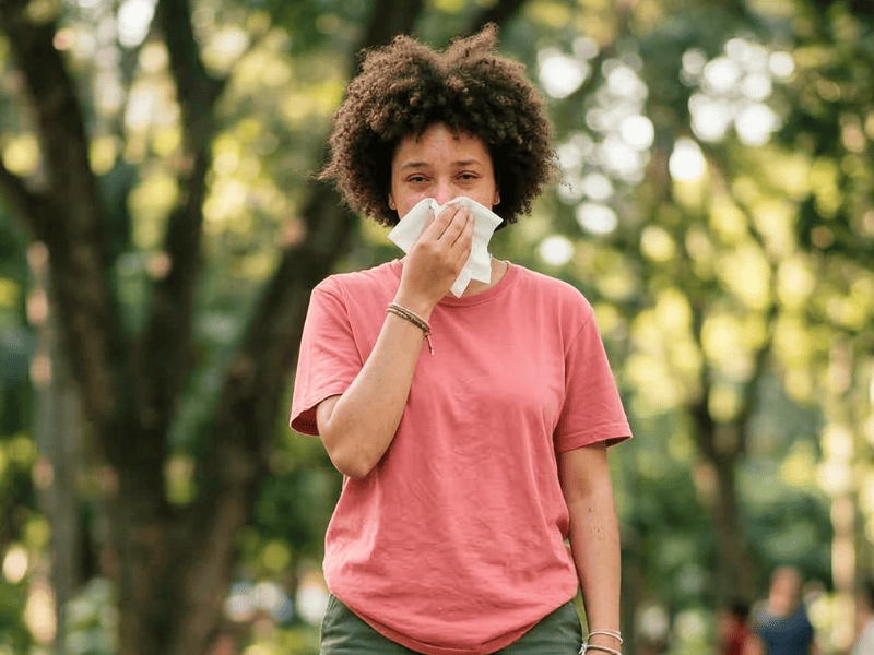 Leucocytes bas d'une femme