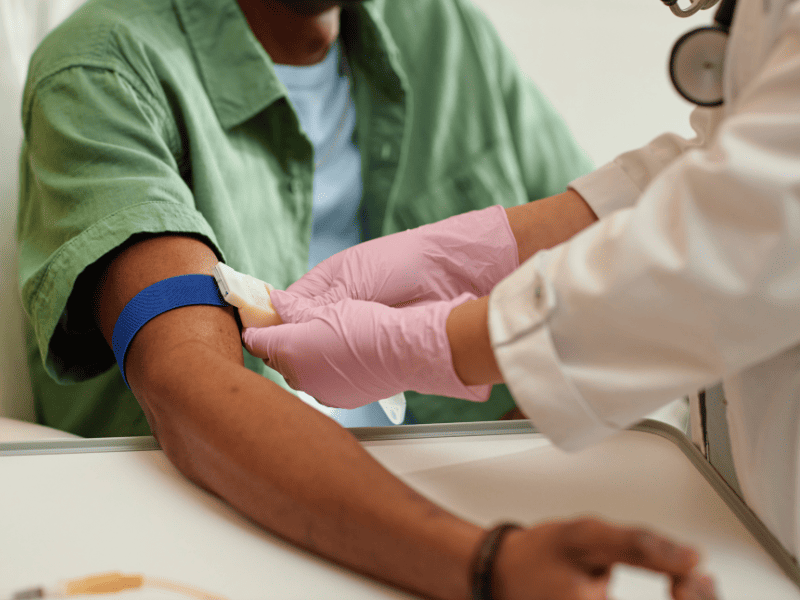 Lymphocytes bas chez un homme