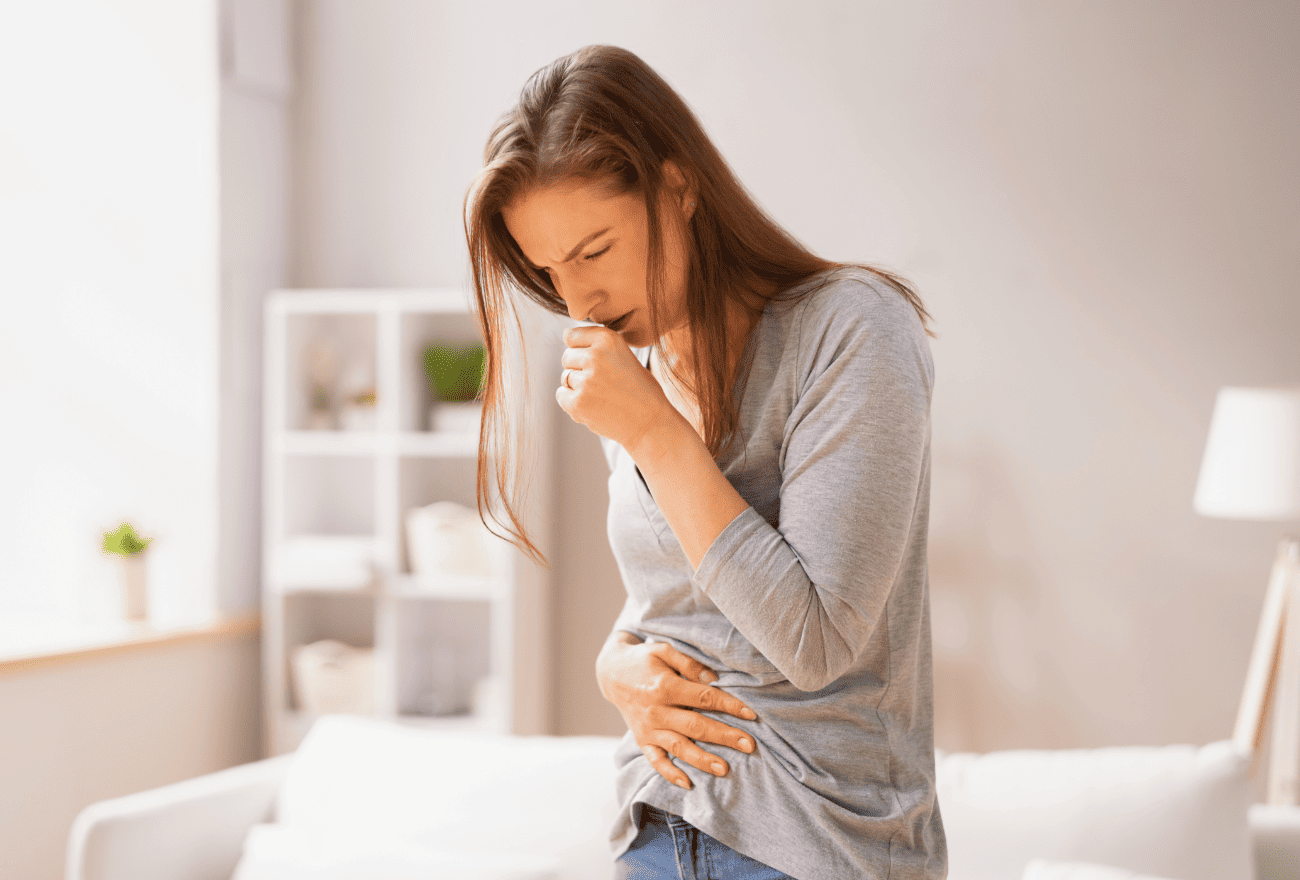 Nausée qui vient chez une femme