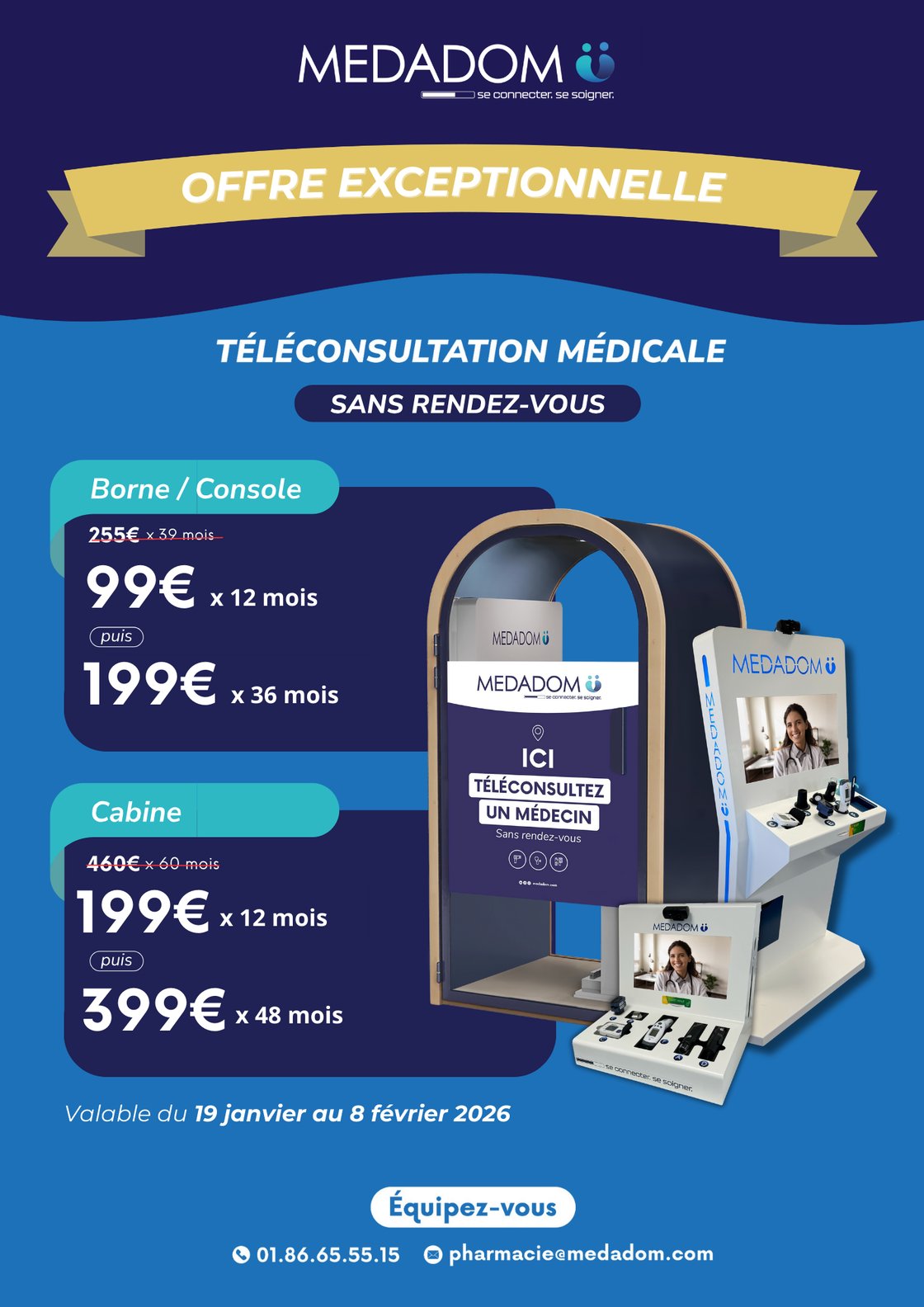 Offre début dannée 2026 MEDADOM