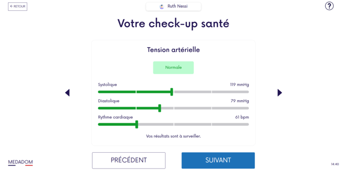 Parcours Check-up Santé Tension artérielle