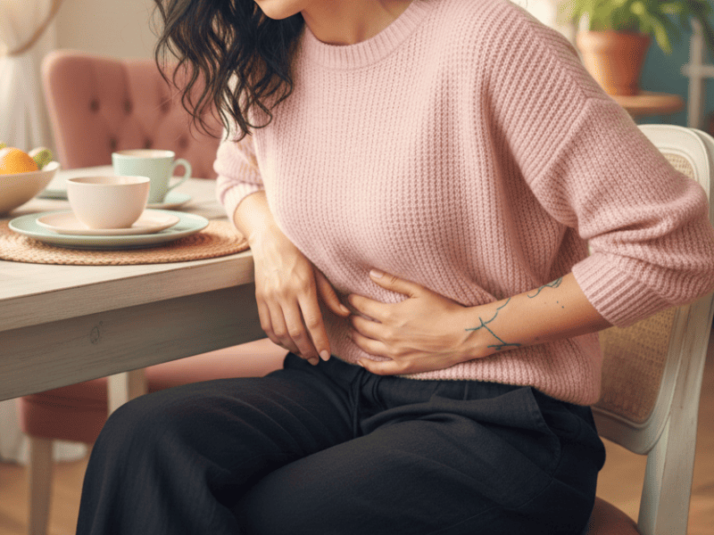 Phosphatases alcalines élevées : douleurs abdominales