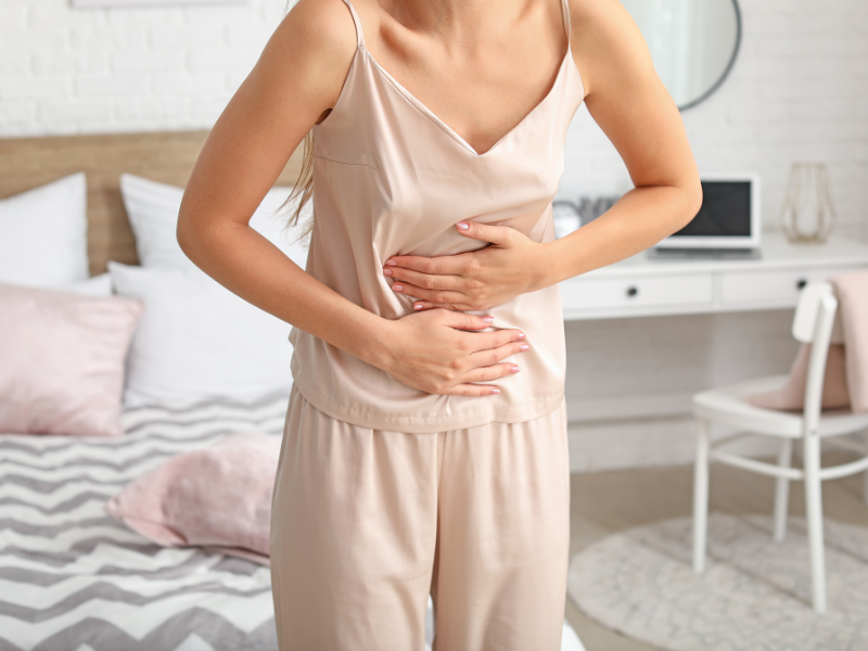 Soulager un mal au ventre gaz coincé