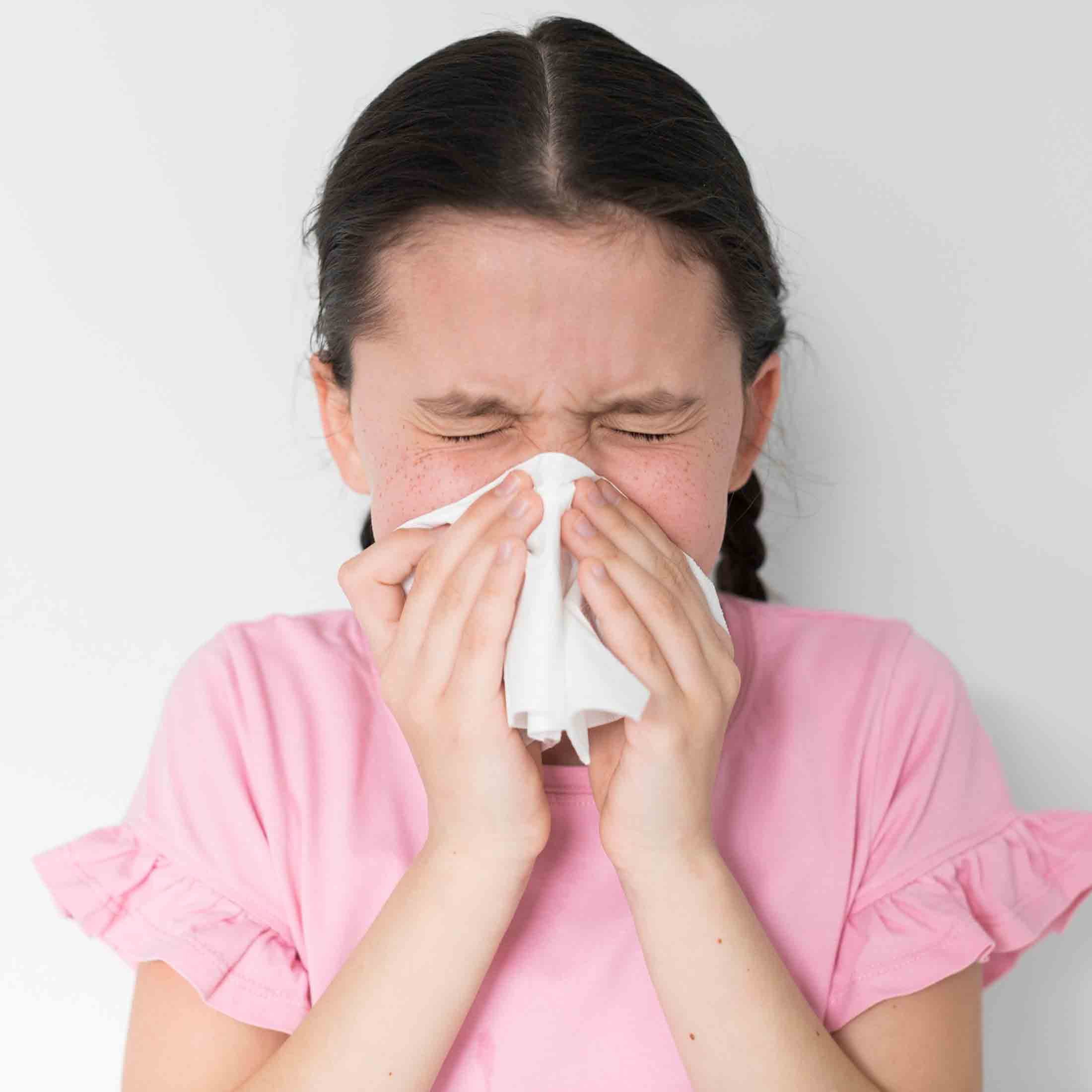 Аллергический насморк у ребенка
