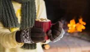 Le chocolat chaud, une boisson chaude hivernale.