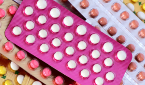 Plaquettes de pilules contraceptives