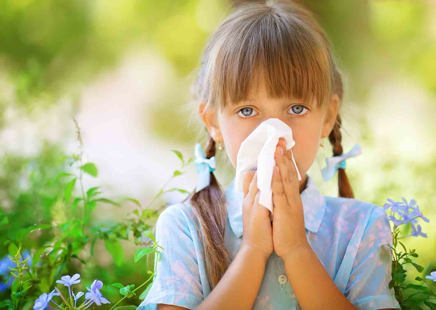 Remède et gestion d'allergies en extérieur
